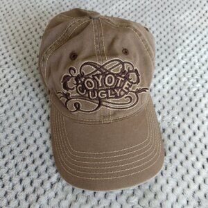 Coyote Ugly Embroidered Baseball Cap Y2K